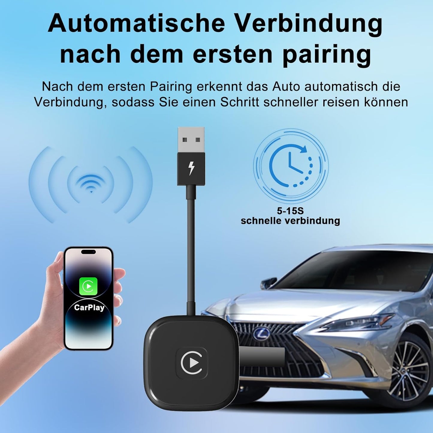iPhone Wireless CarPlay Adapter
