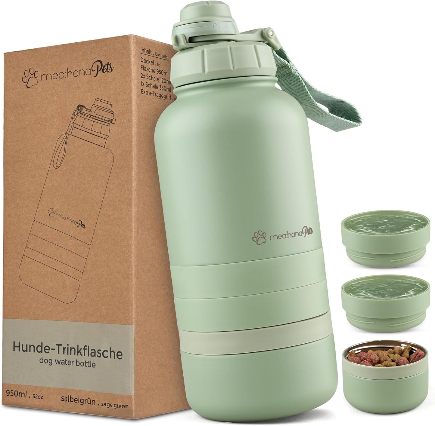 Hundetrinkflasche für unterwegs