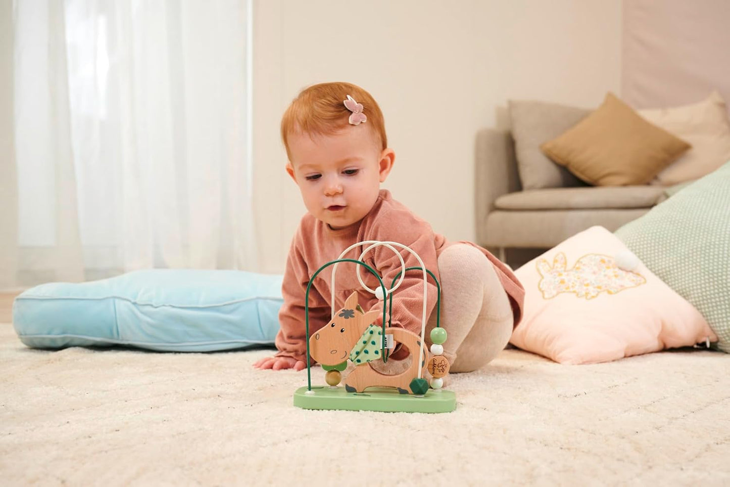 Baby Hipp Motorikschleife mit Eselmotiv