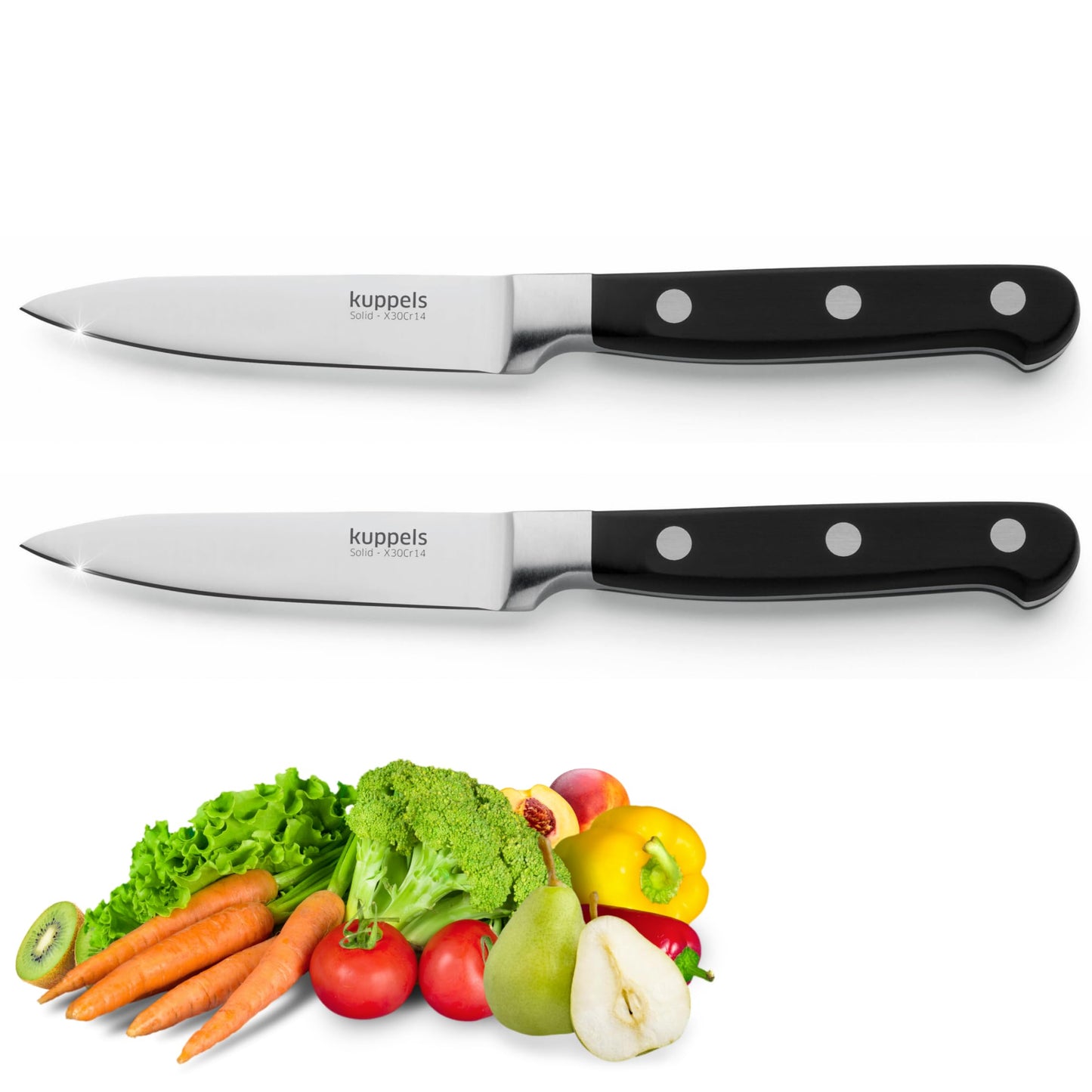 Gemüsemesser-Set, Küchenmesser Set 2tlg