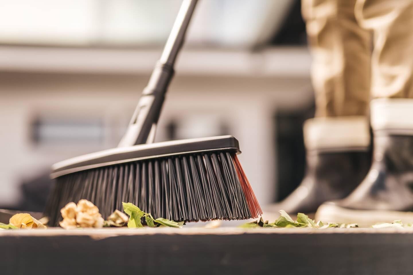 Allzweckbesen-Kopf mit Powerclean-Borsten, Allzweckbesenkopf M