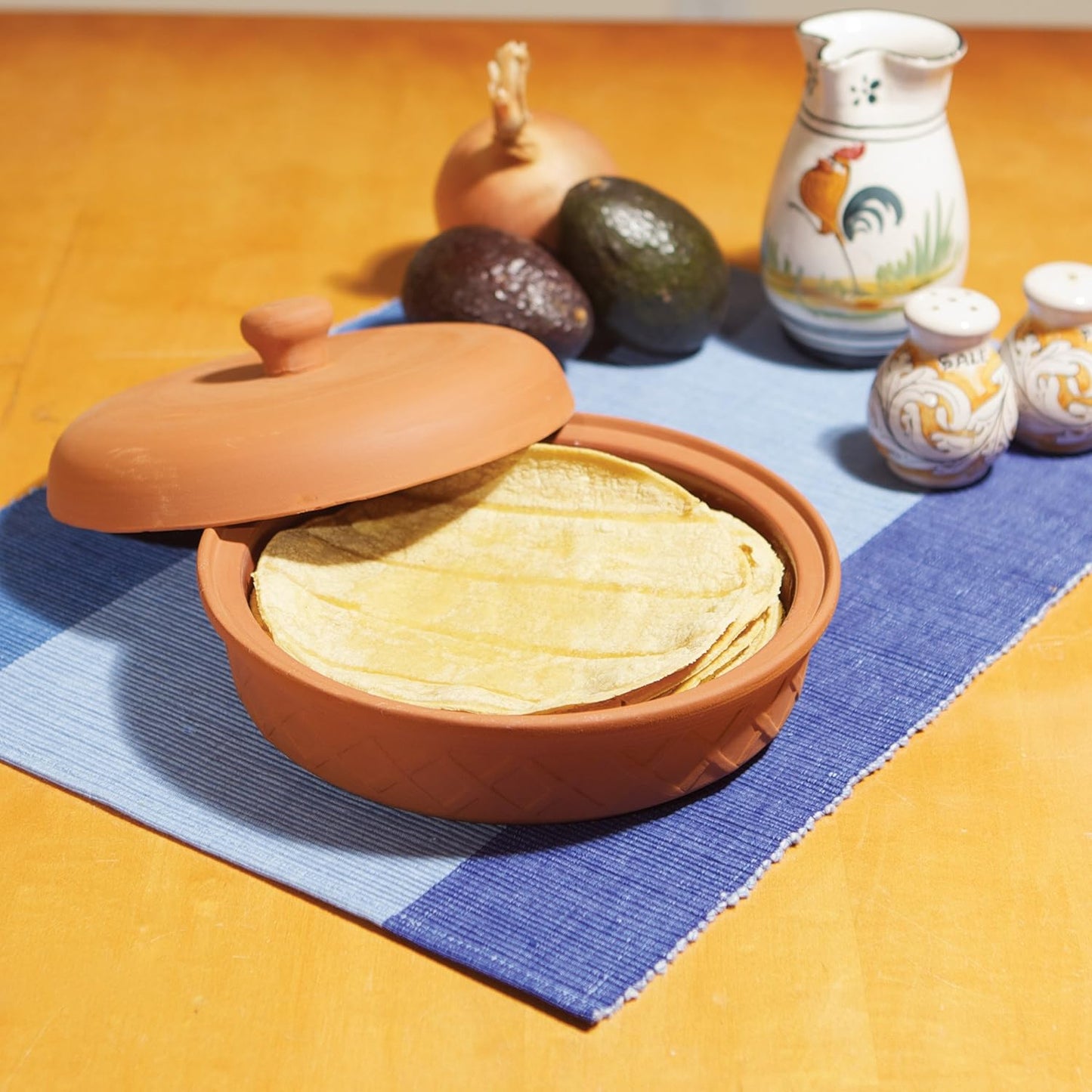Tortilla-Wärmer - 3943COM, Terra Cotta Tortilla-Wärmer