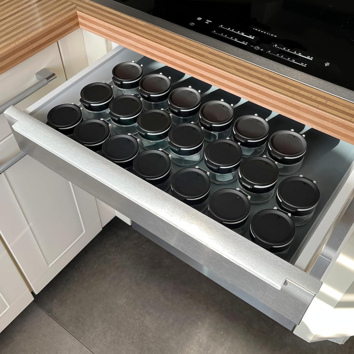 10-teiliges Gewürzdosen-Set Double-Flip, 10 Gewürzgläser je 85 ml