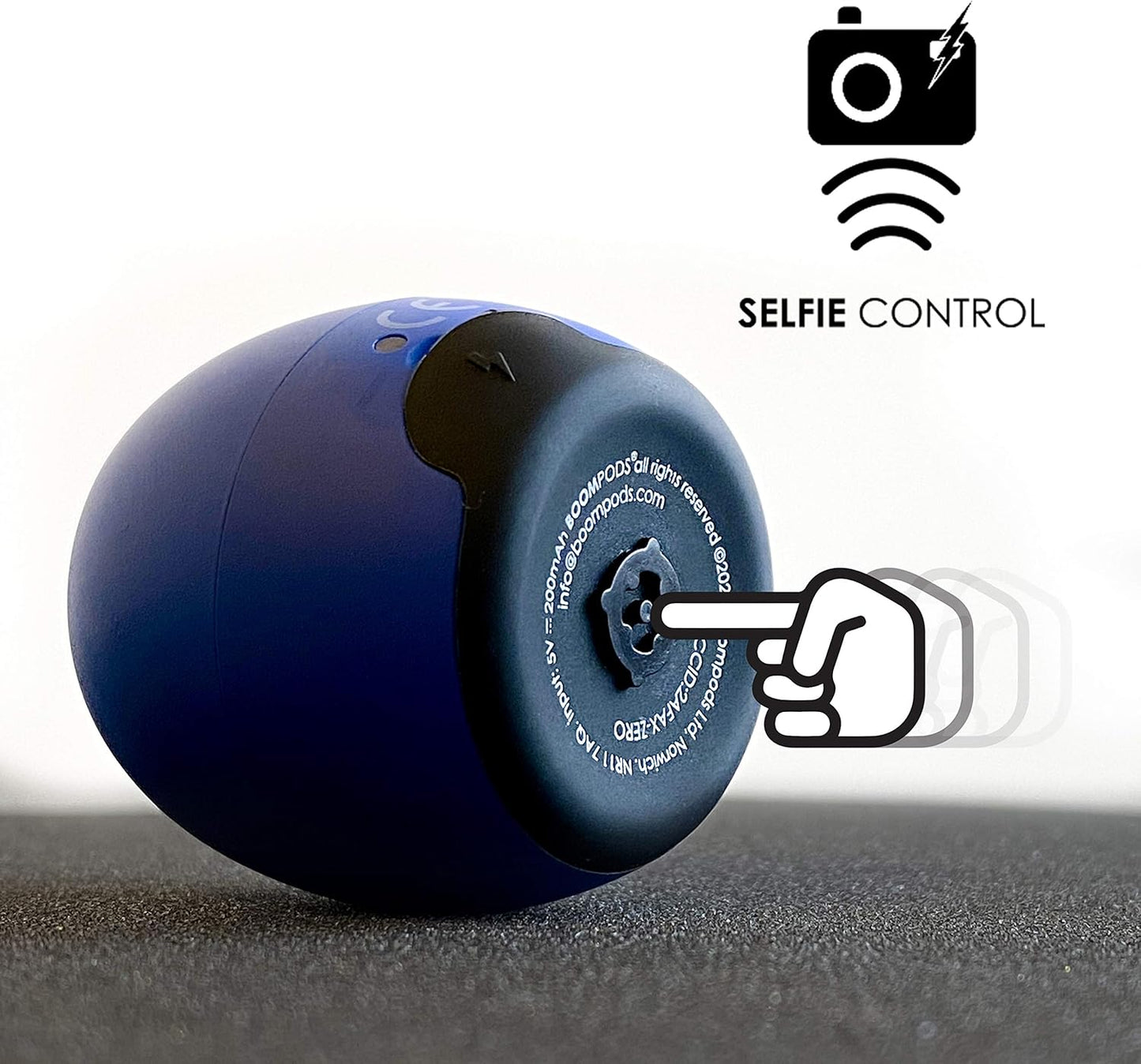 Zero Mini Bluetooth Lautsprecher, wasserdicht & tragbar, Blau