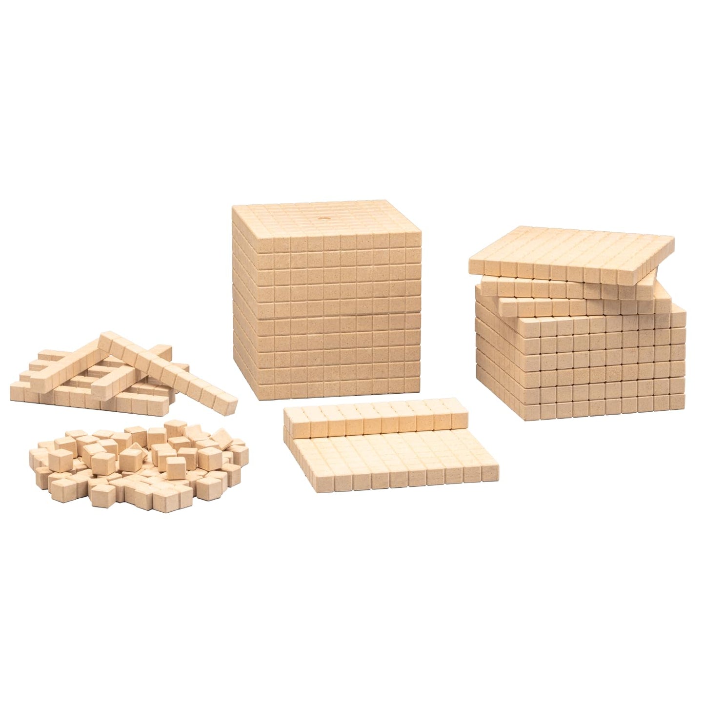 Zehnersystemsatz in Stapelbox, 121 pieces Single