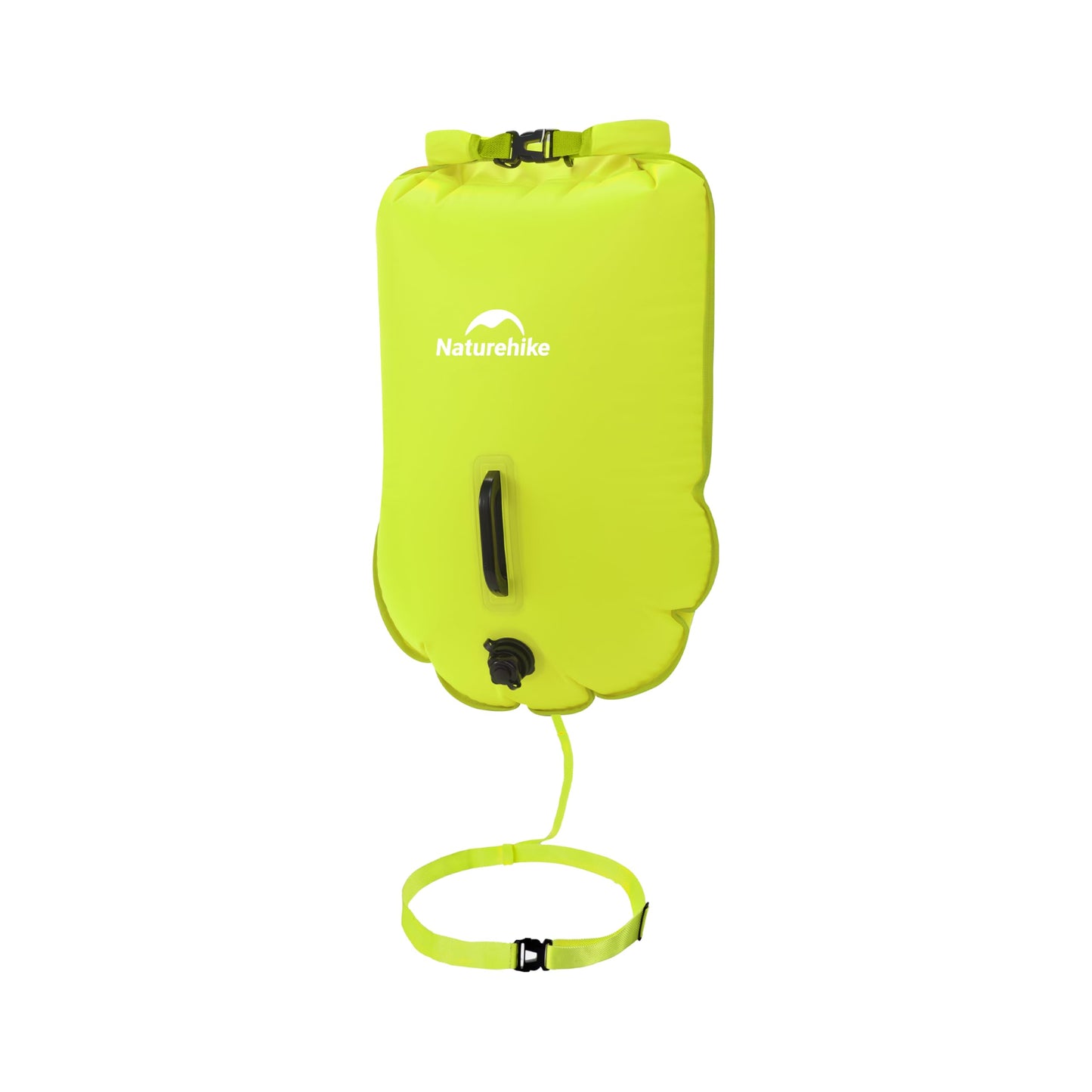 Schwimmboje mit verstellbarem Hüftgurt, Gelb/25l