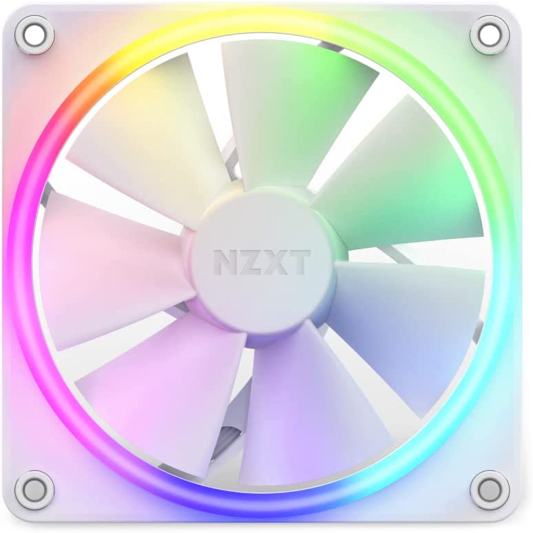 F120 RGB Single 120x120x26, Gehäuselüfter, Weiss 120mm RGB