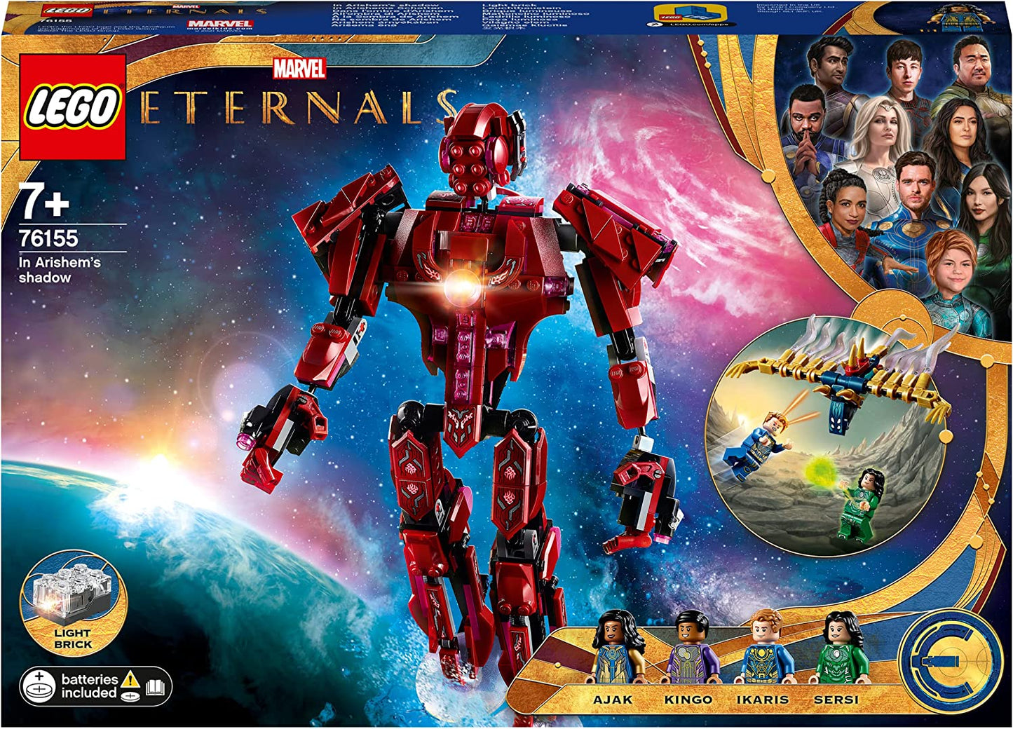 76155 Marvel Super Heroes - In Arishems Schatten, Konstruktionsspielzeug, Einzel