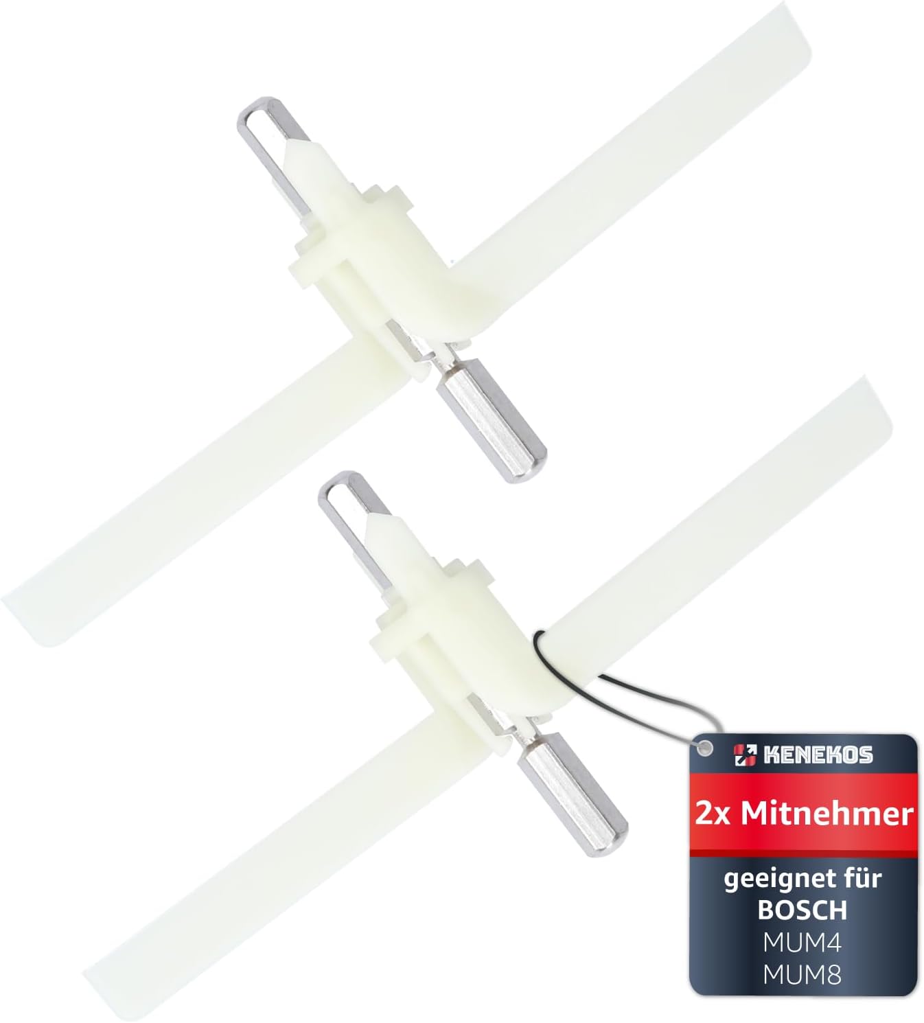 Flügelrad für Bosch Küchenmaschine, 2 Stück passend für MUM4 / MUM8