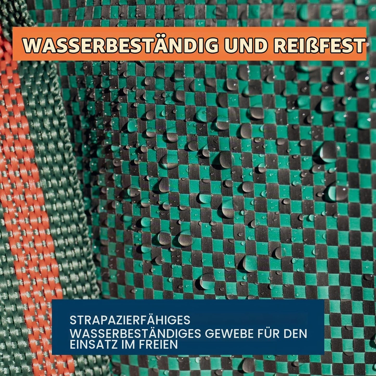6er-Pack Gartensack für Gartenabfall, 500 l (Pack of 6) Grün