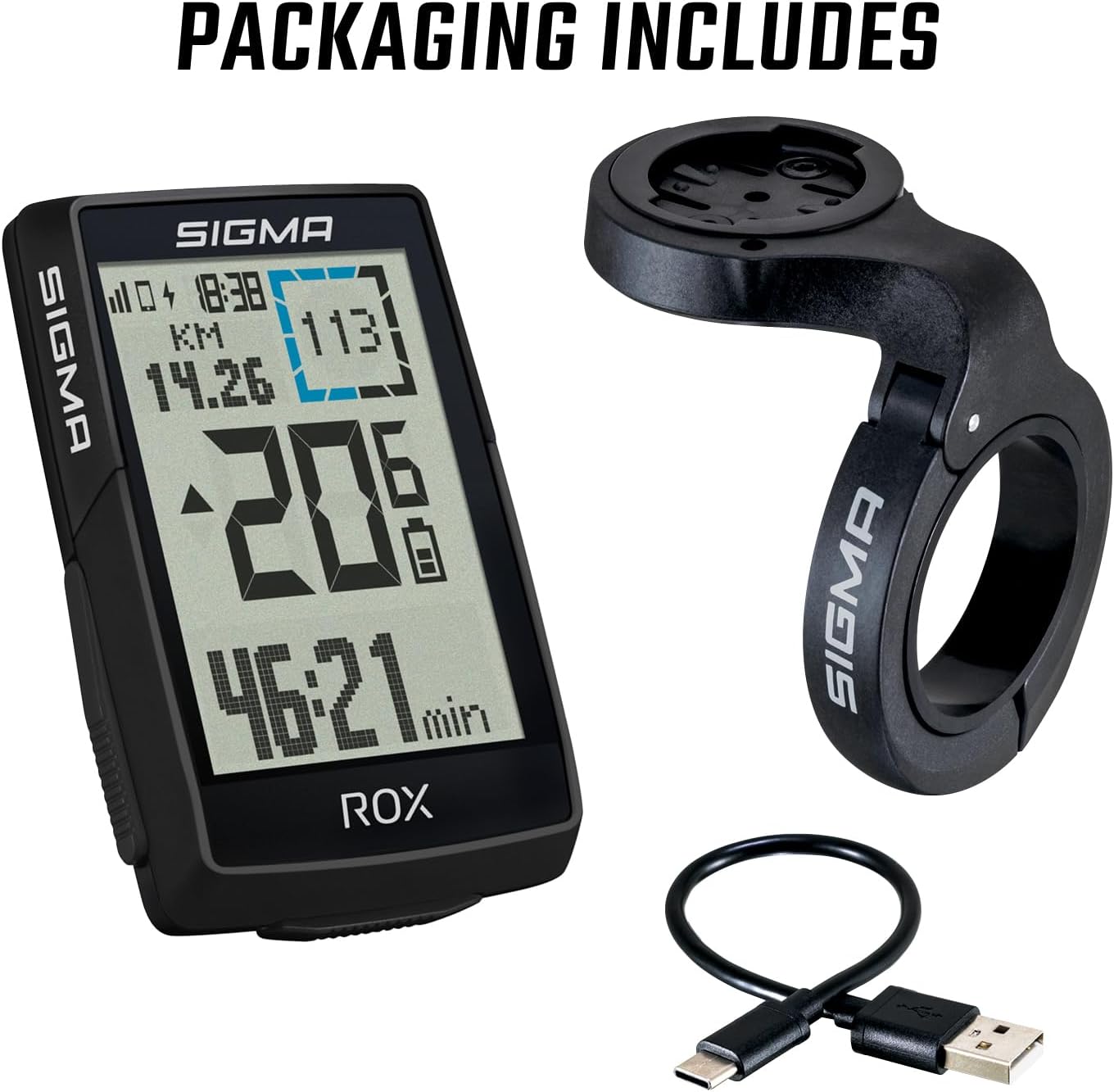 ROX 4.0 SE Fahrradcomputer mit GPS & Navigation inkl. Butler, SE Schwarz