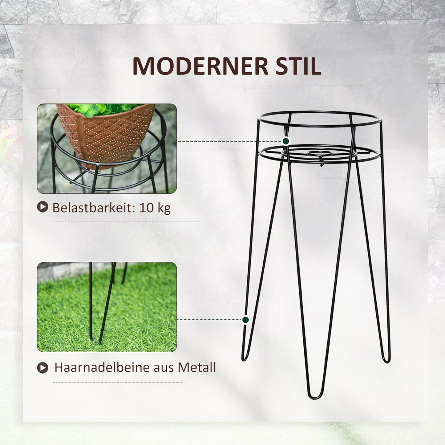 Blumenständer Set