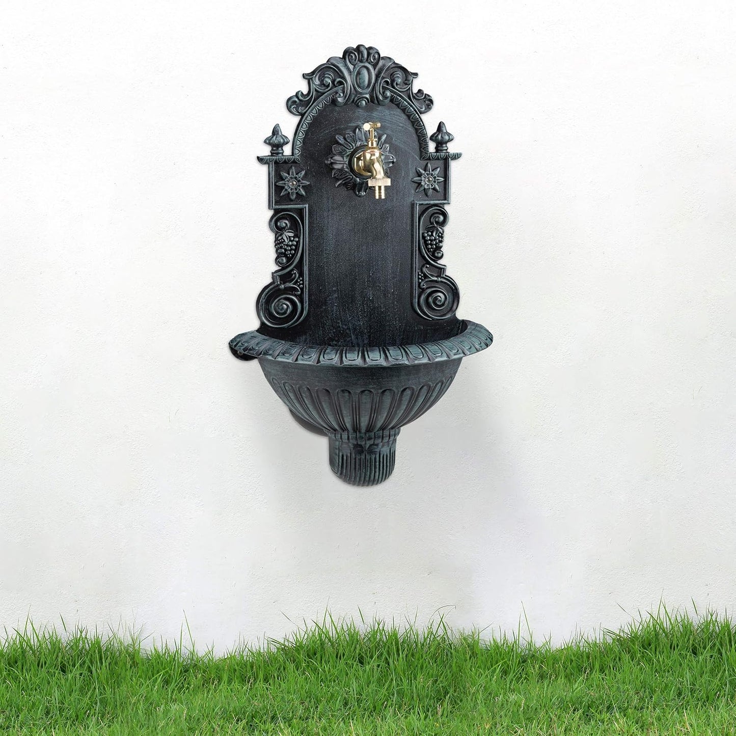 Wandbrunnen im Antik-Stil für Garten & Terrasse