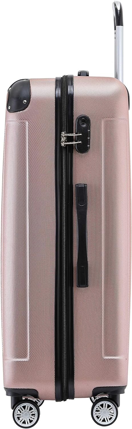 Hartschalenkoffer, Rosa Gold / L