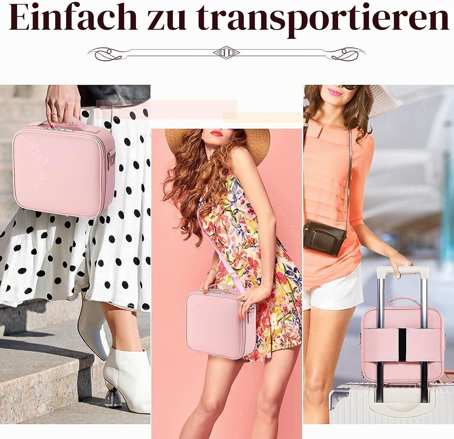 Kosmetikkoffer, S Cute Pink