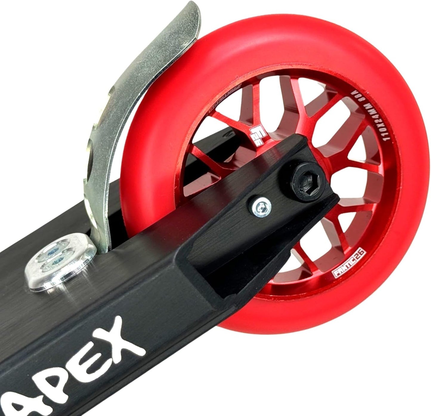Stunt Scooter Ersatzrad, Rot/Pu Rot