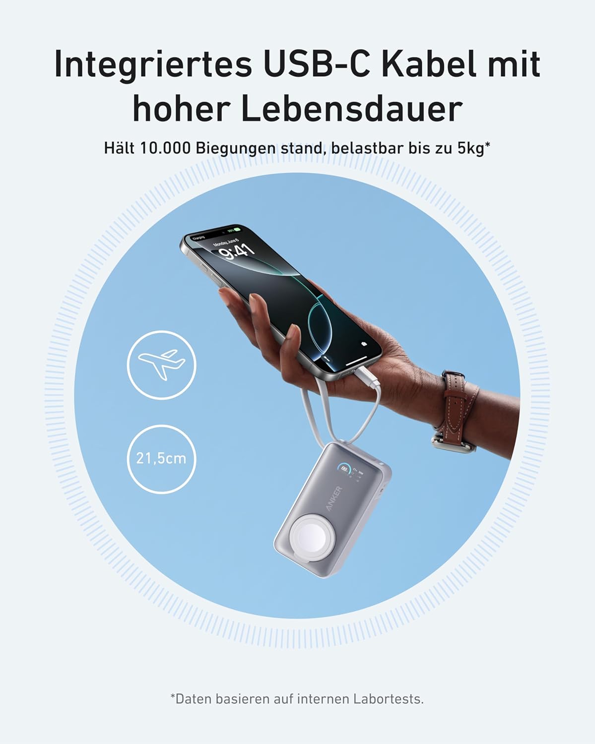 Anker MagGo, Weiss