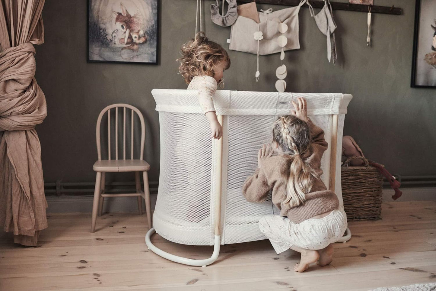 Babybett, Babybett Weiß