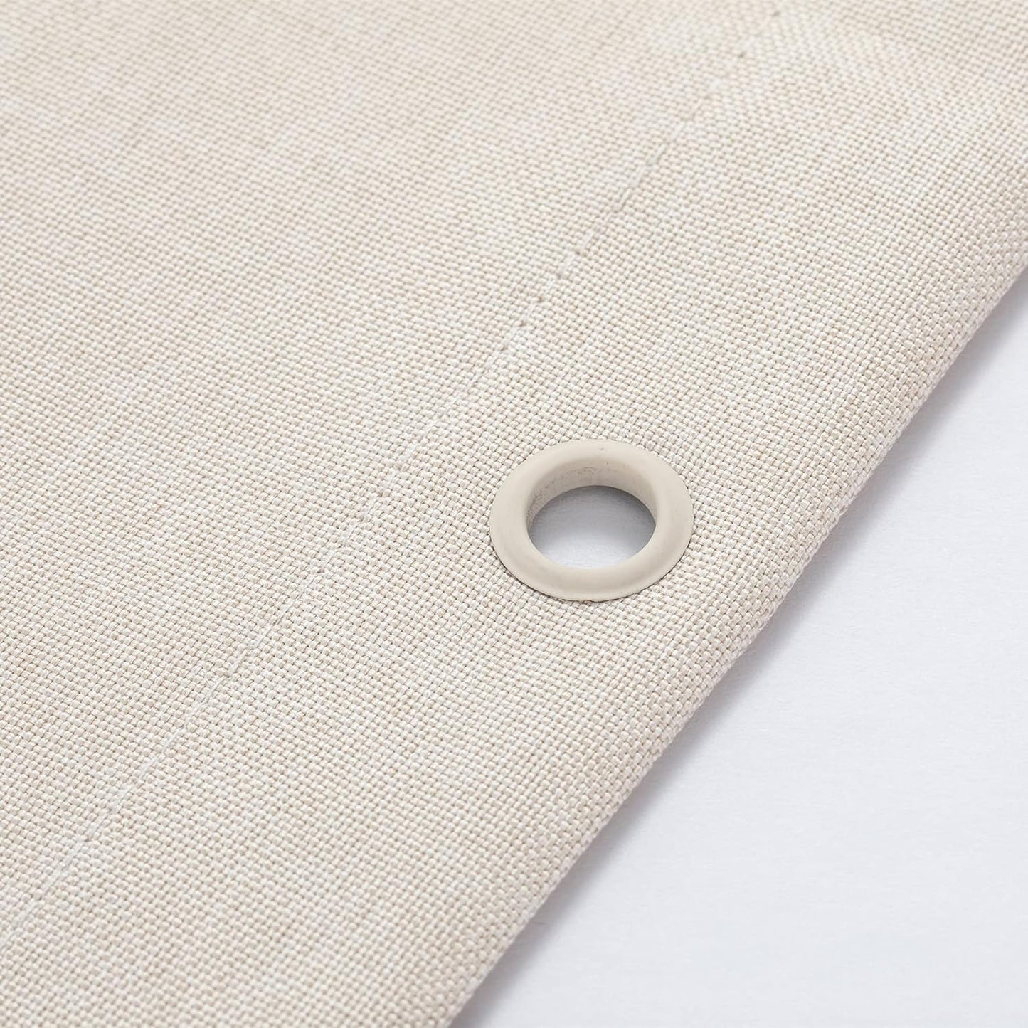 Wasserdichter Duschvorhang, H200 x B240 cm (1er Pack) Beige