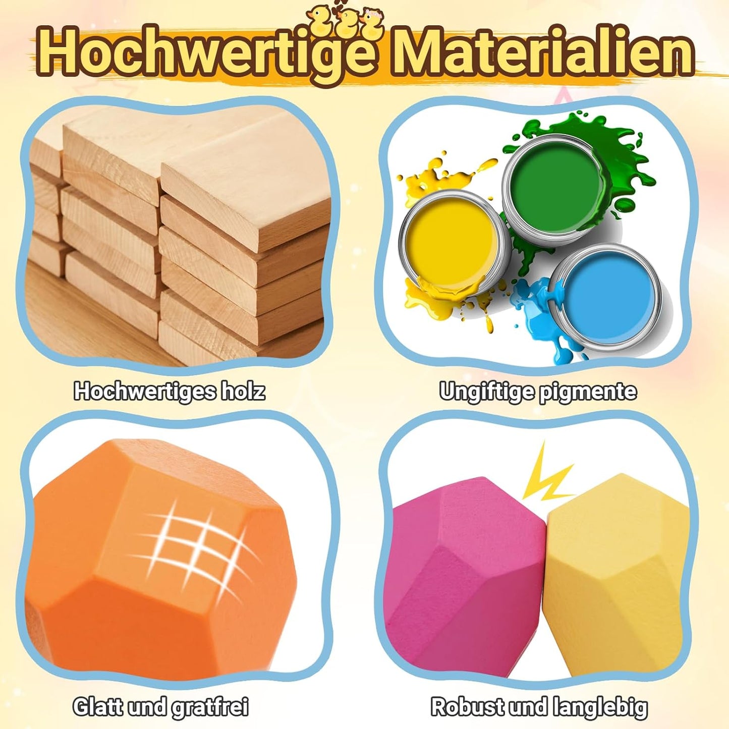 Balanciersteine 39er-Set, 39 Stück
