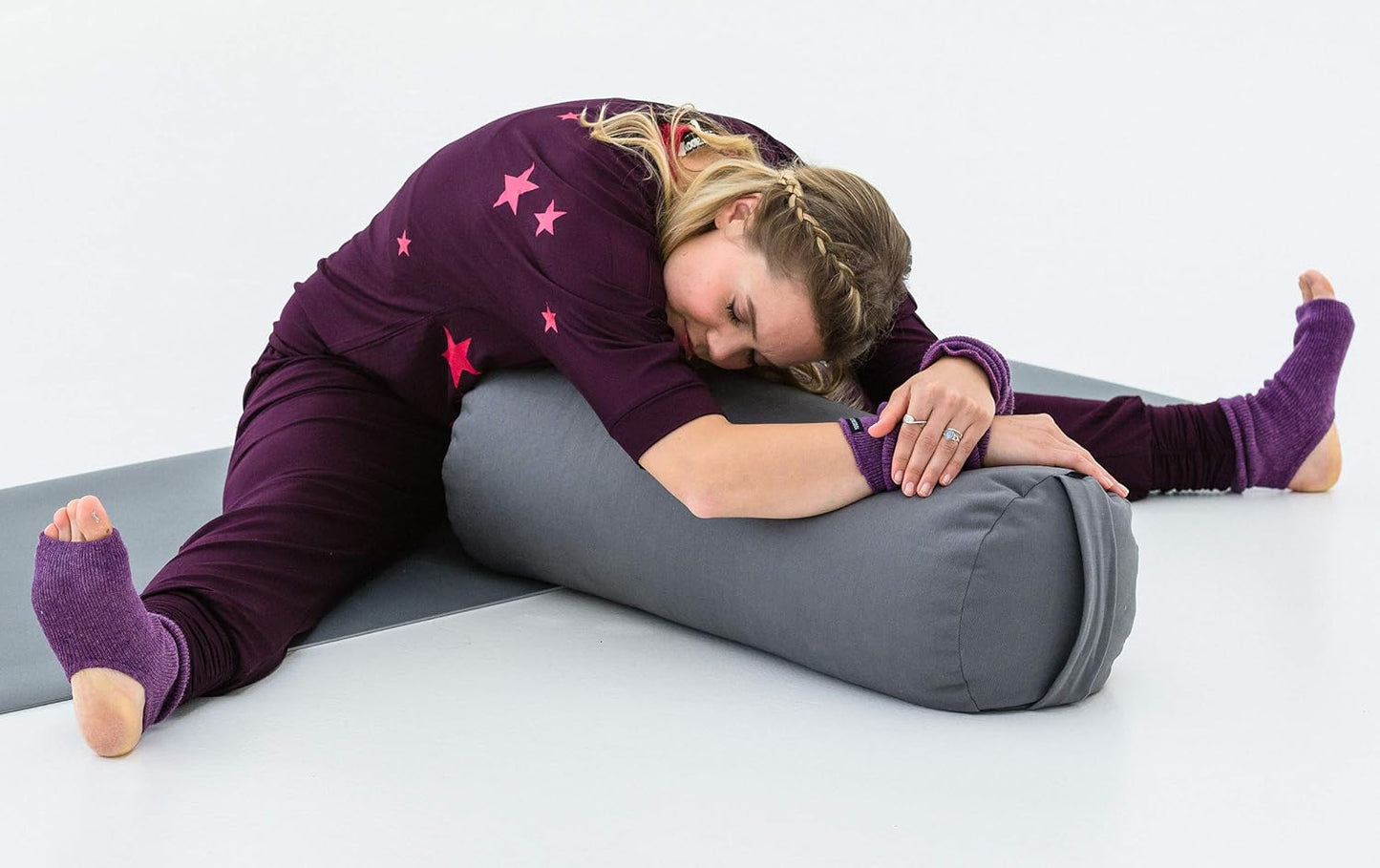 Yoga-Bolster, graphit