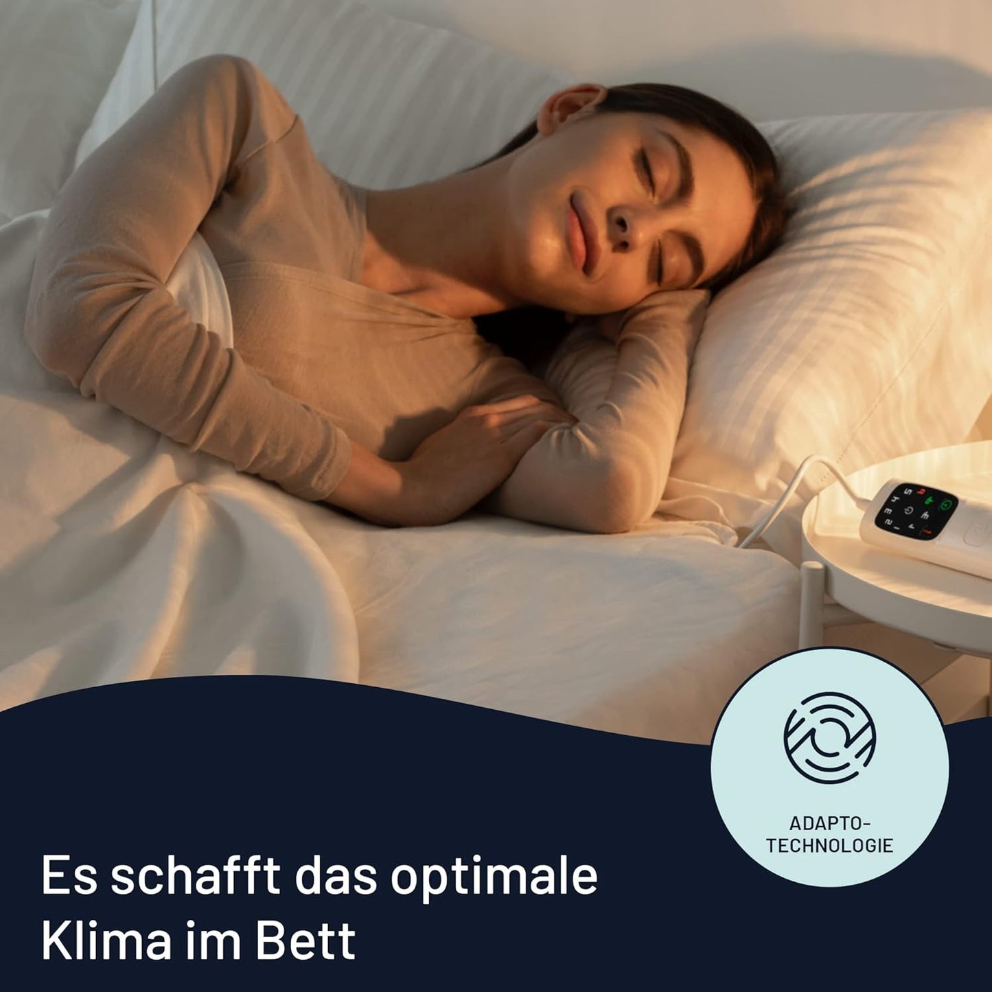 Wärmeunterbett Adapto, 150x80 cm