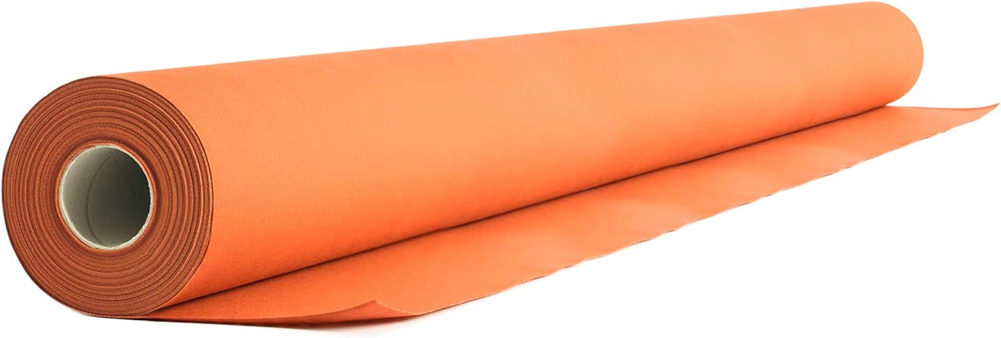 Airlaid Tischdeckenrolle, 2400 x 120 cm (Rechteckig) Orange