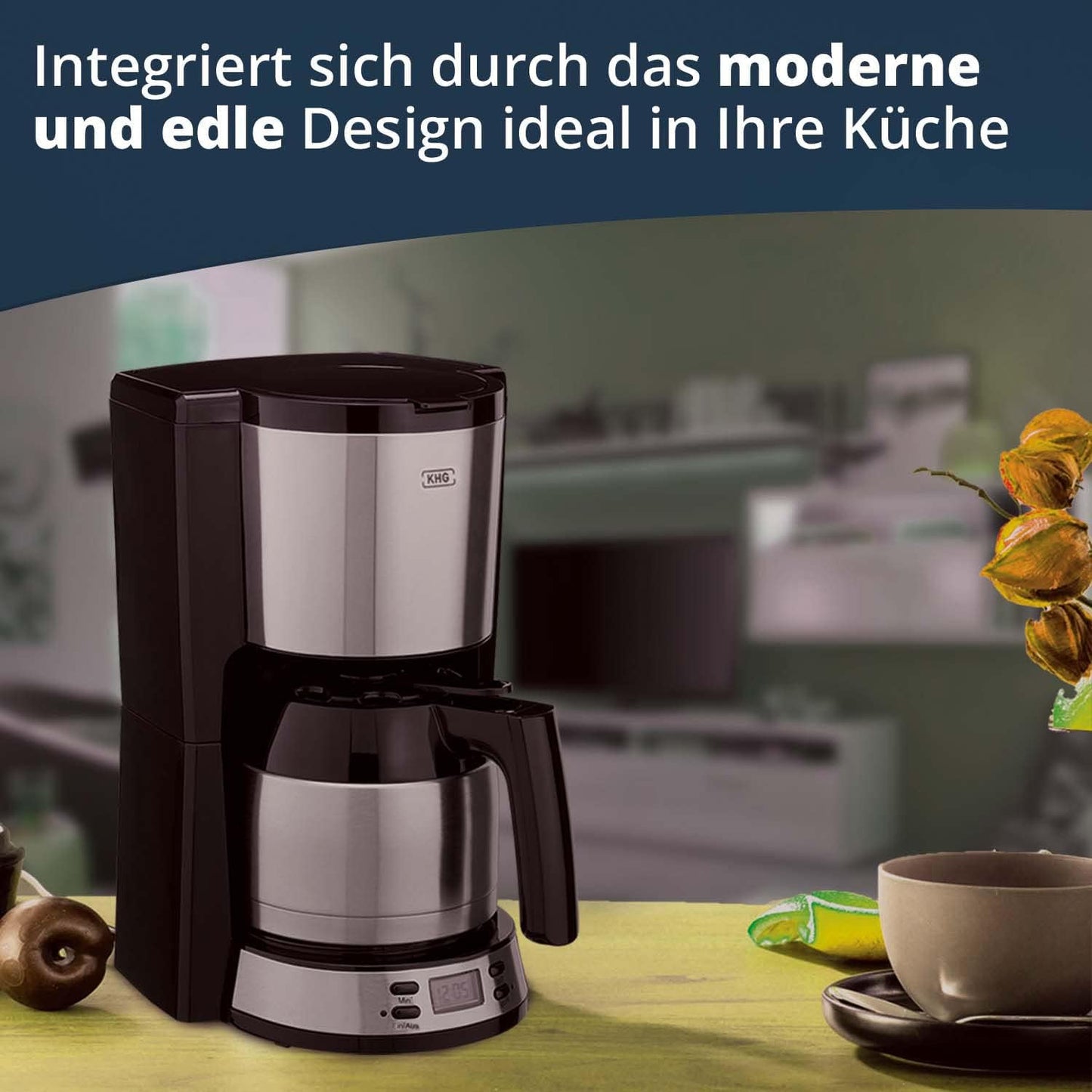 Kaffeemaschine TKA-183SE mit Thermokanne