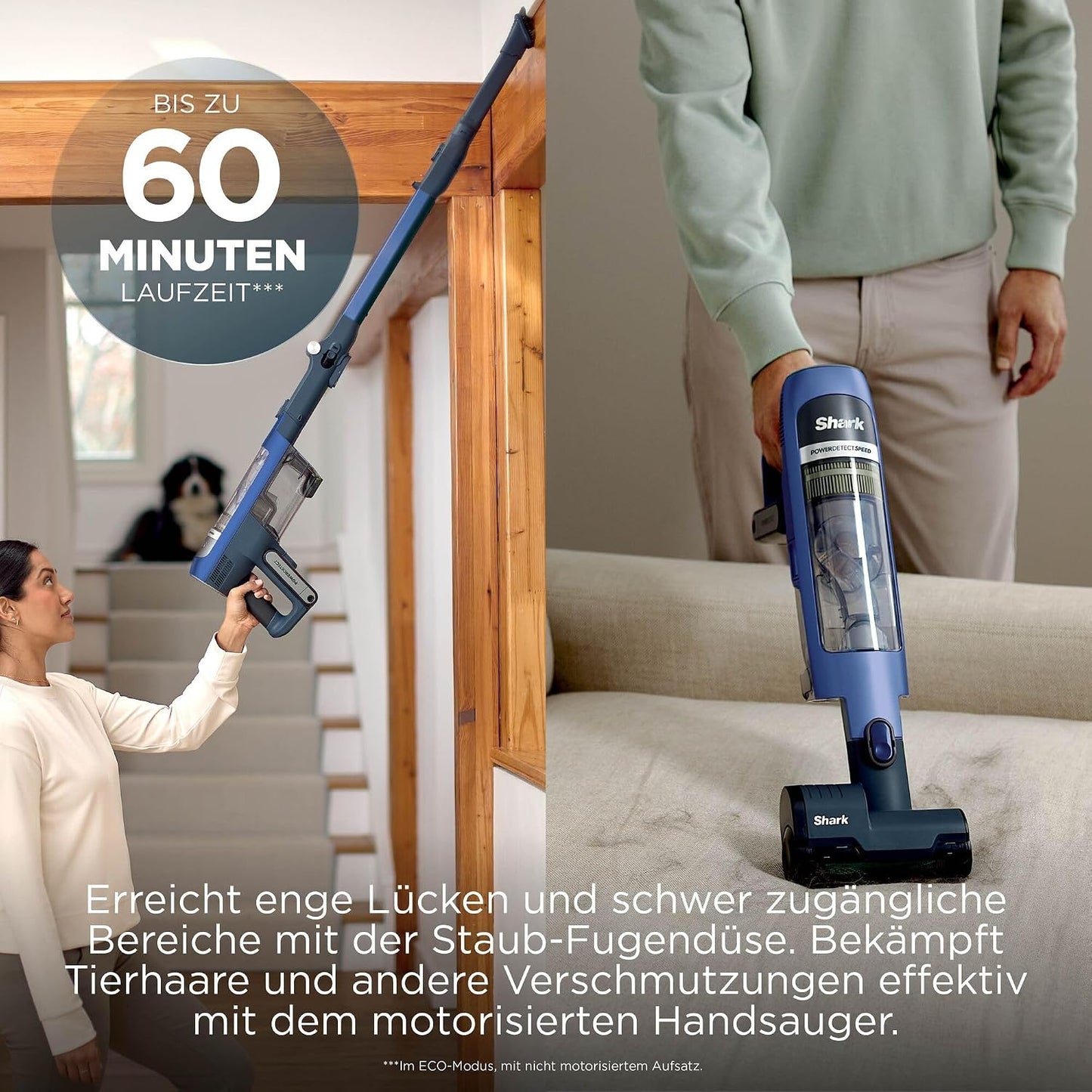 Detect Speed Clean & Empty Pet Pro Akku-Staubsauger, IA3241EUT, Haustier Pro + Auto-Entleerung