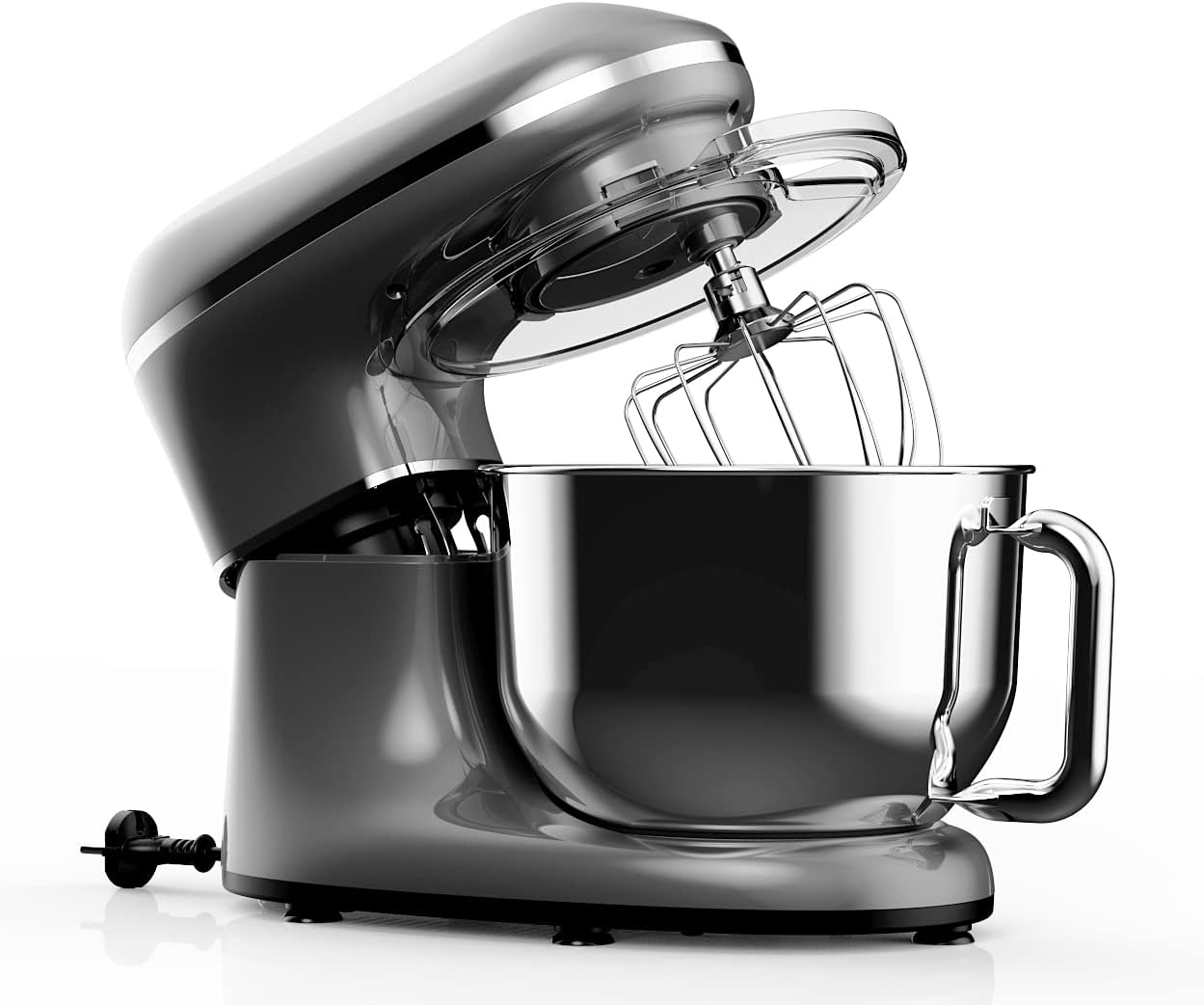 Küchenmaschine mit Rührschüssel, Anthrazit