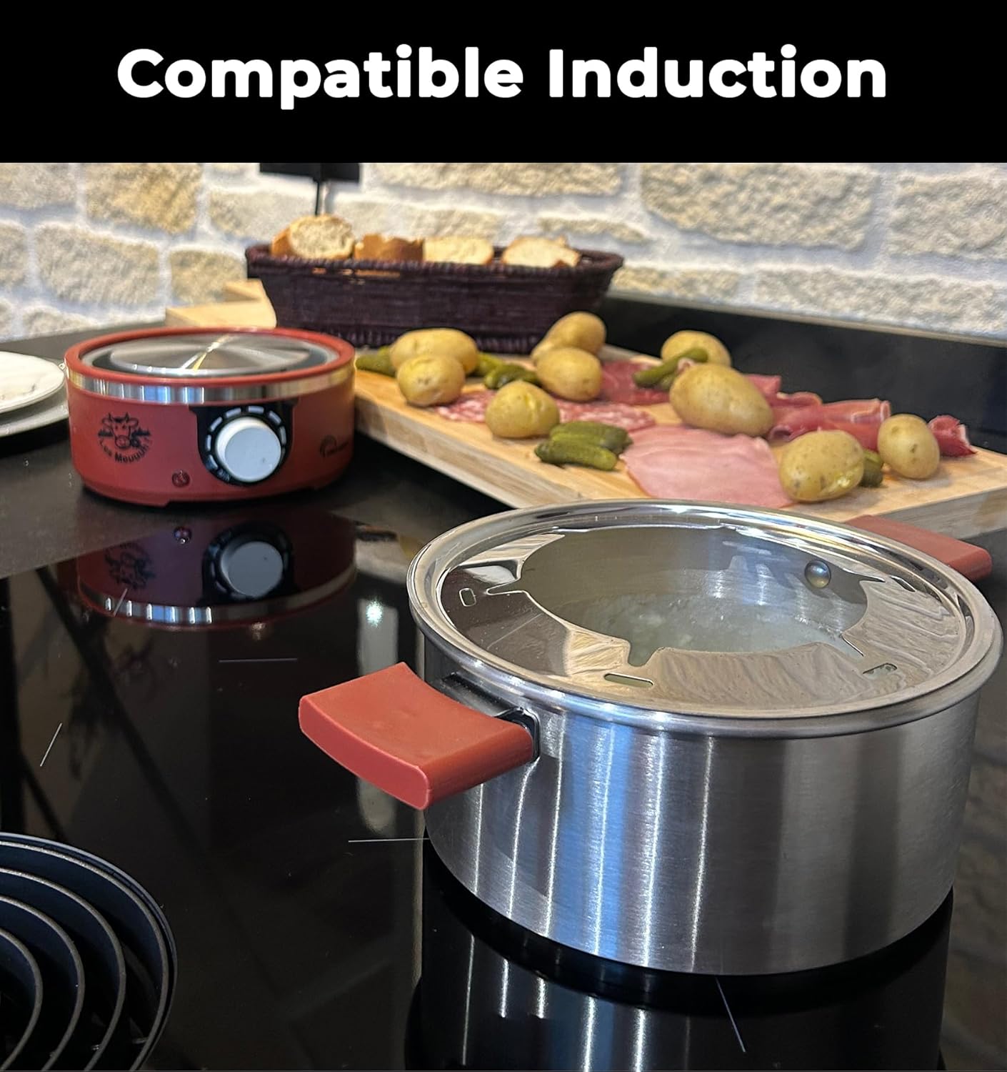 Fondue-Set für 6 Personen, Piment