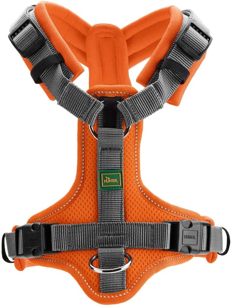 Hundegeschirr Maldon Up, orange/grau M