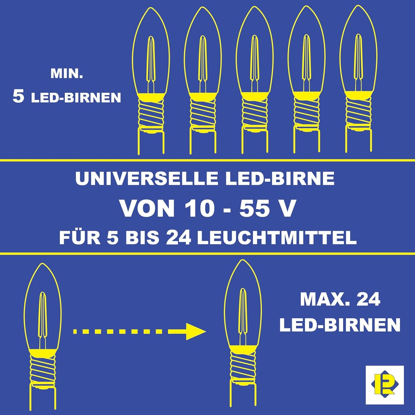 LED-Spitzkerzen, 10