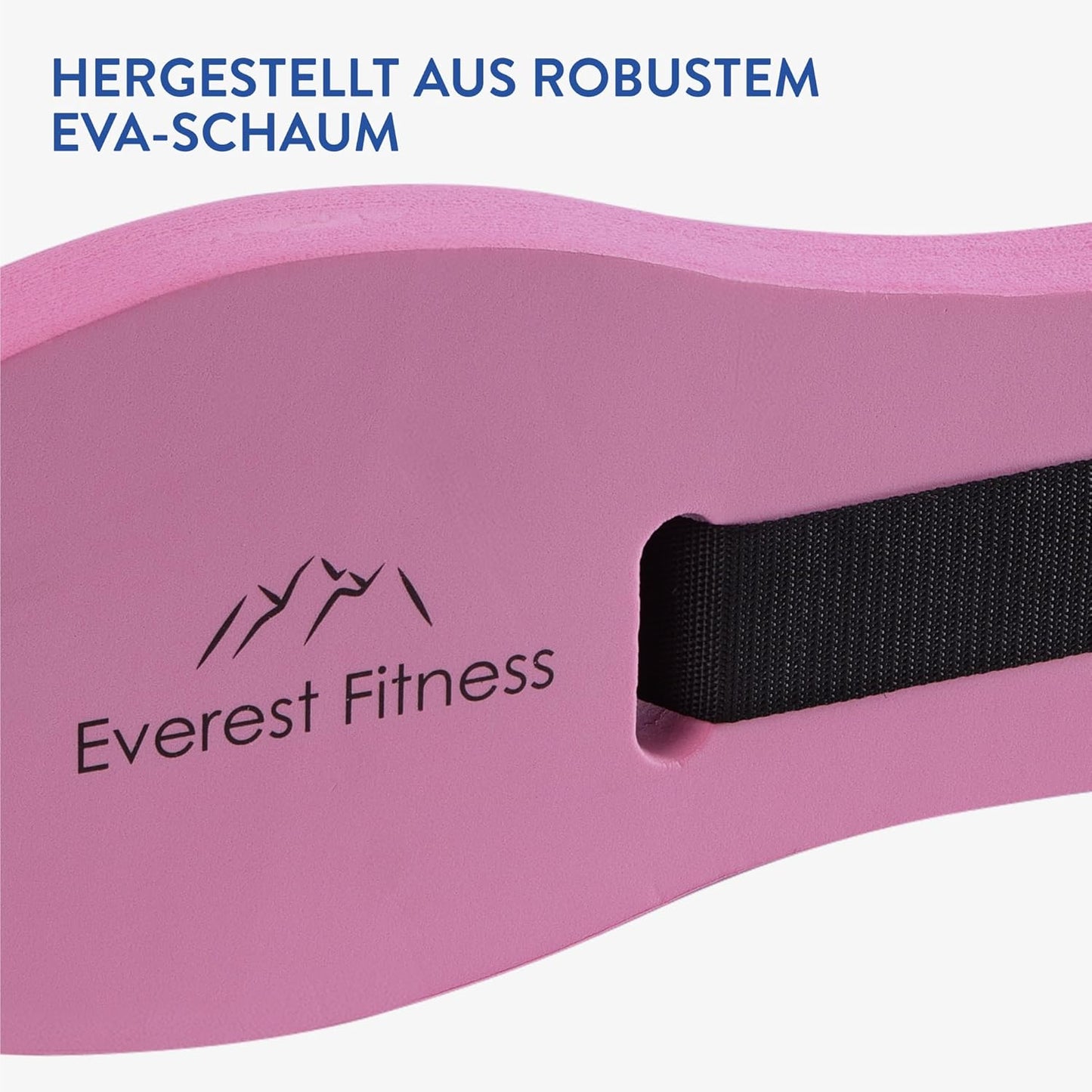 Schwimmgürtel für Wasser-Fitness bis 100 kg, Pink