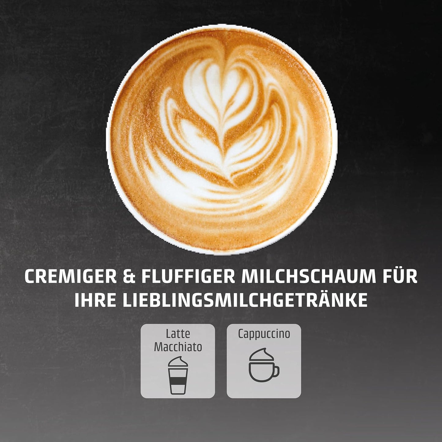 EspressoGourmet Crema Siebträgermaschine, mit Dampflanze