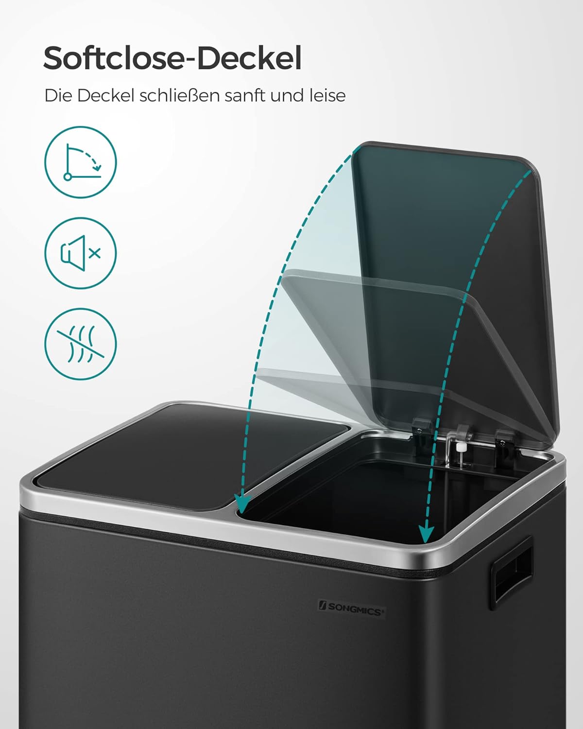 Mülltrennsystem, Tintenschwarz
