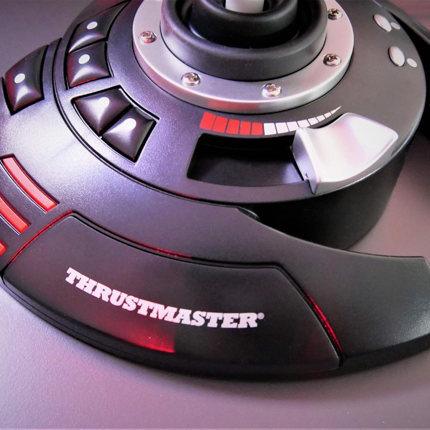 T.Flight Stick X Joystick mit Schubhebel und Rudersteuerung, T.Flight Stick X