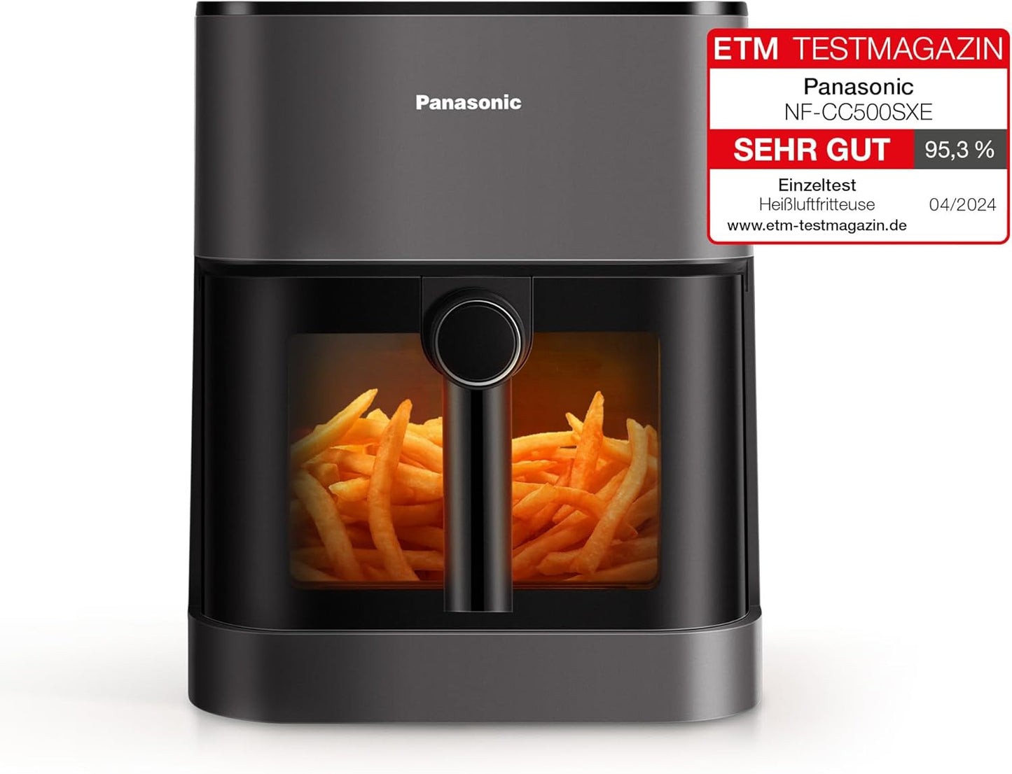 NF-CC500SXE Air Fryer mit Sichtfenster, NF-CC500SXE