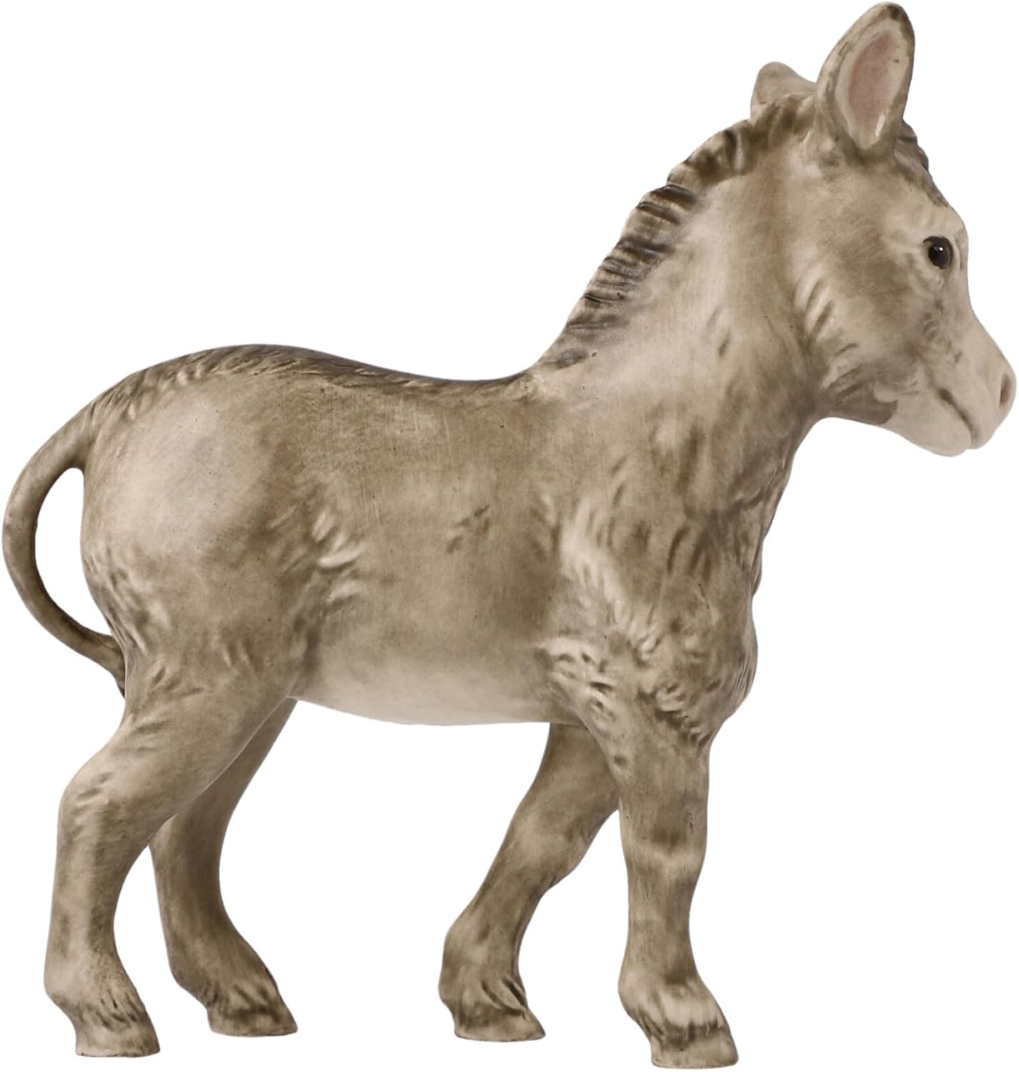 Krippenfigur Esel, 9,5cm Mehrfarbig