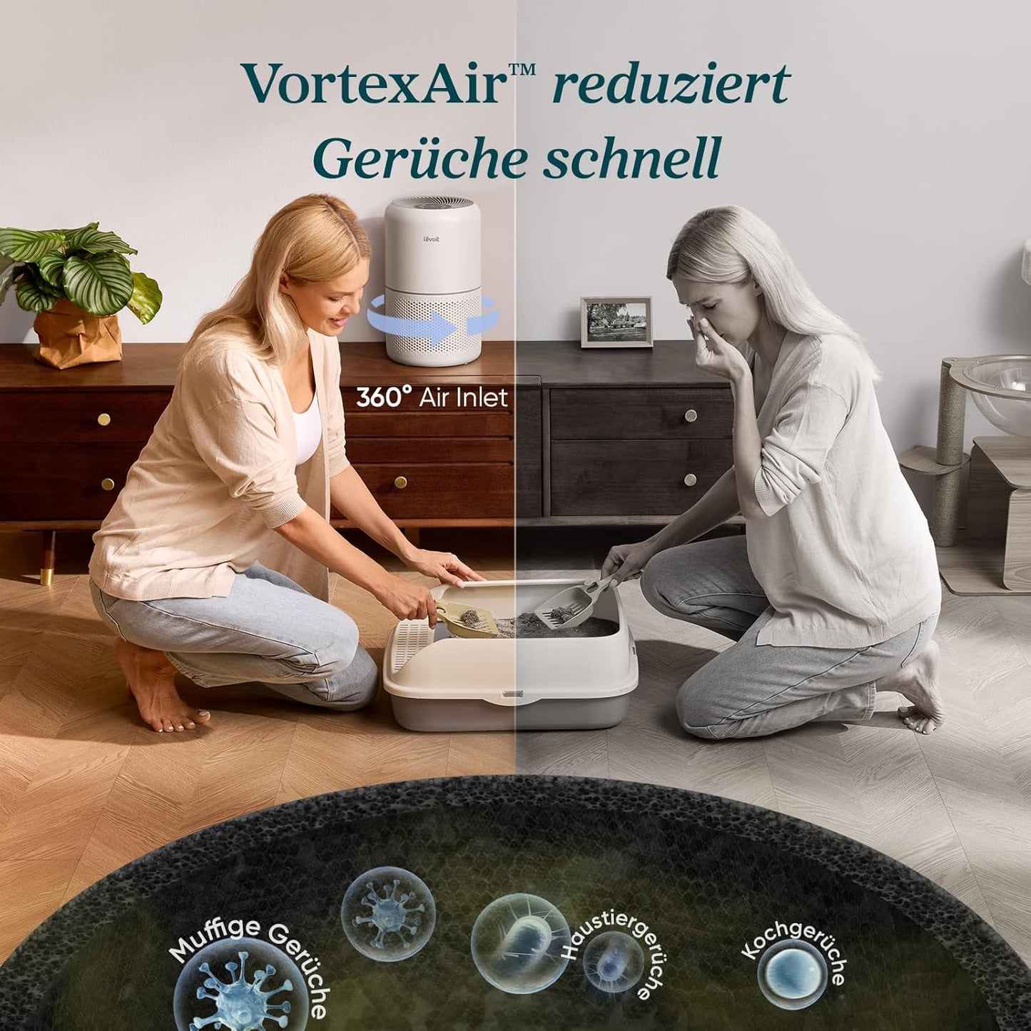 Luftreiniger Core 300, Mondweiss Core 300
