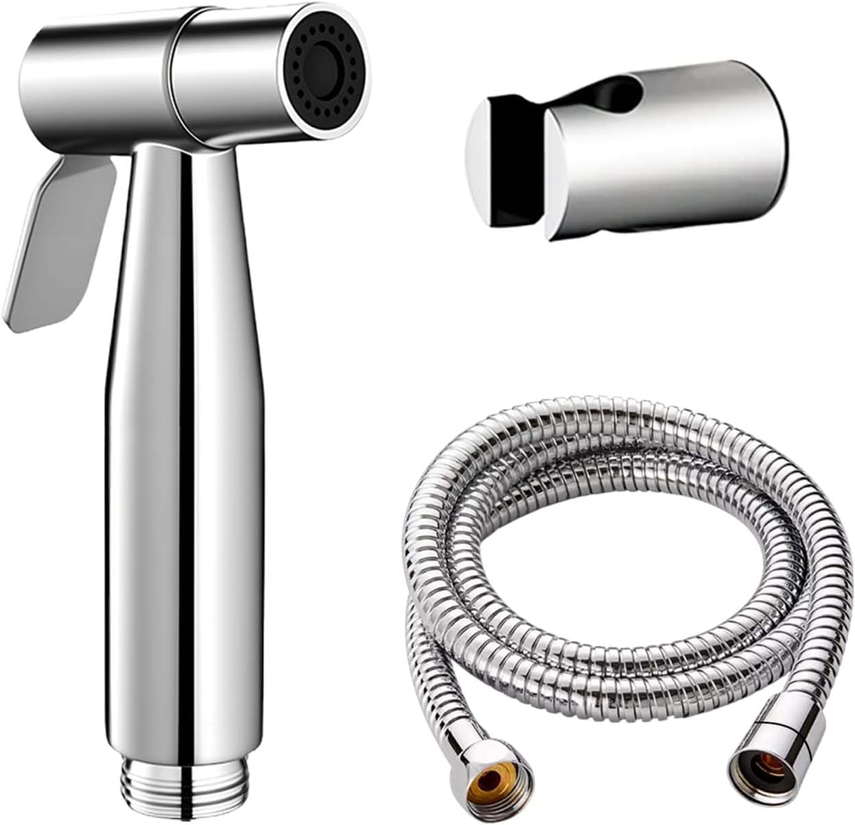 Bidet-Handbrause mit Schlauch & Halterung, C (Enthält keinen T-Adapter)