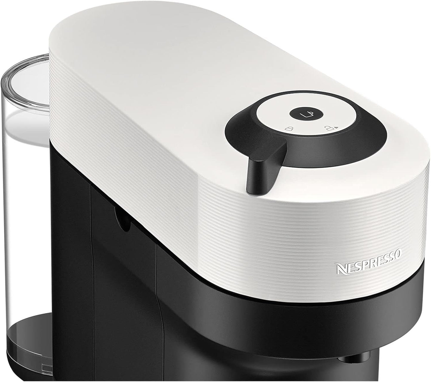 Vertuo Pop Kaffeekapselmaschine mit One-Touch-System, XN9201 Coconut White