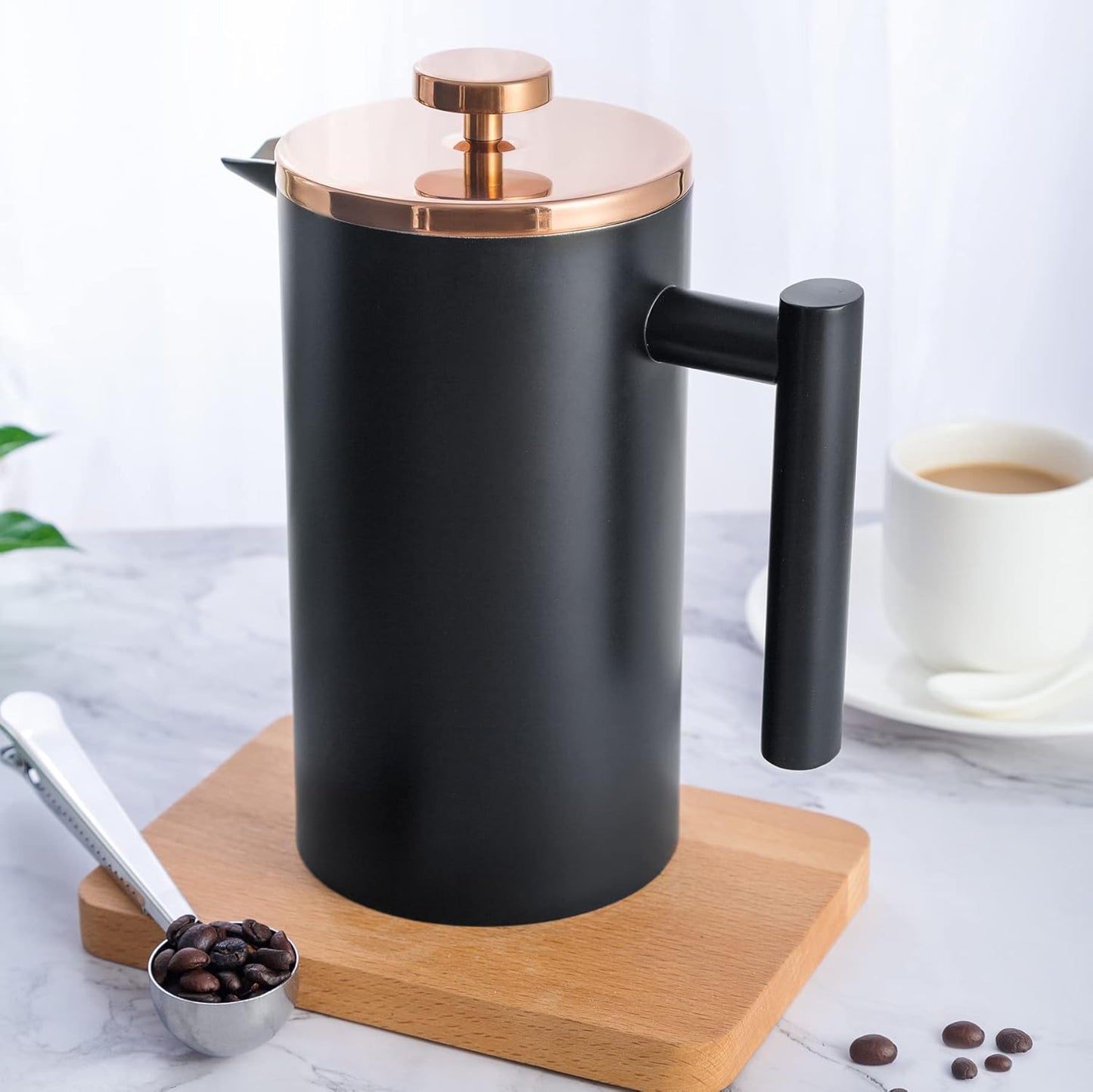 French Press, 1000ml / Schwarz