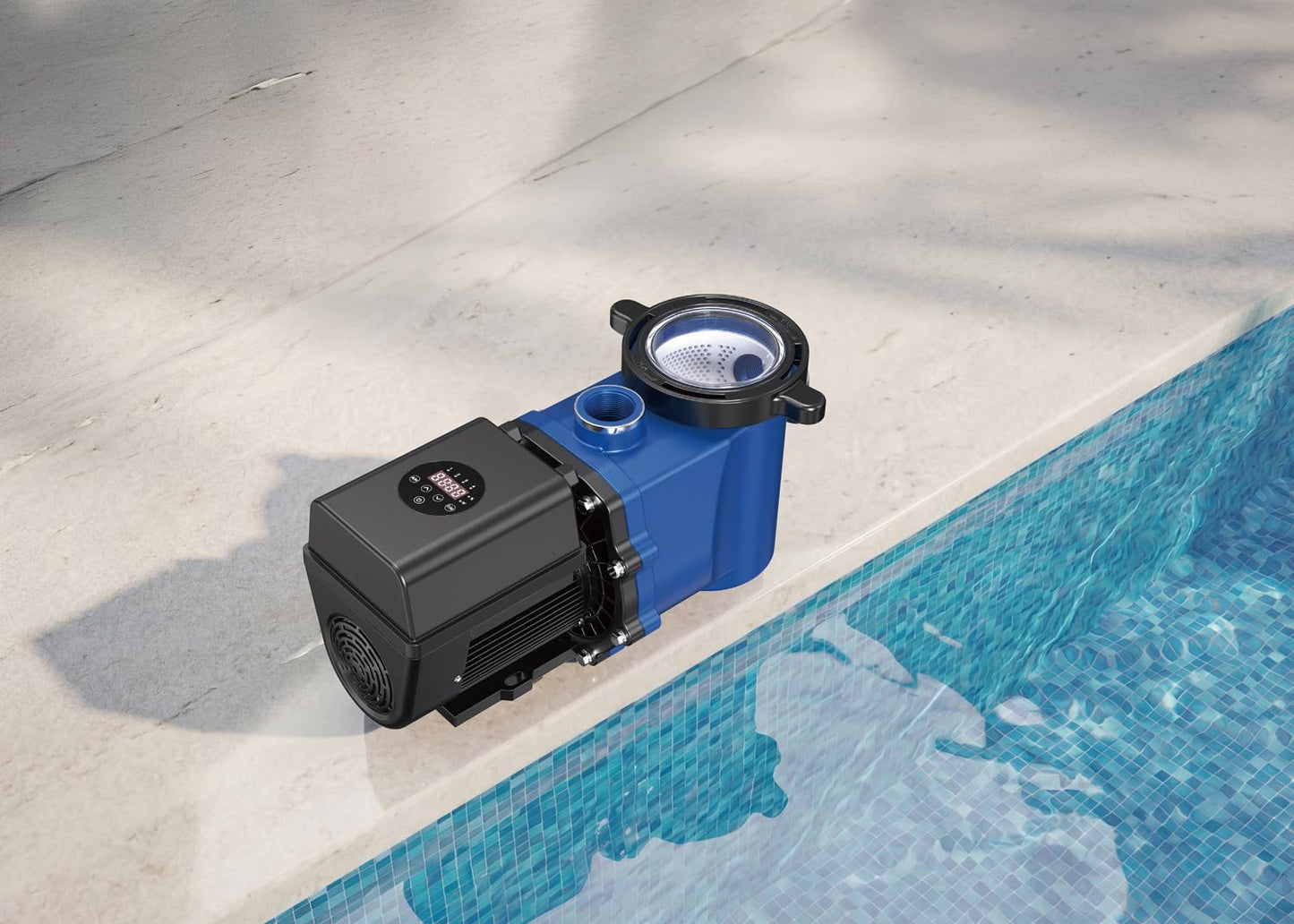 Inverter Pool Filterpumpe Frequenzgeregelt 19,0 m³/h