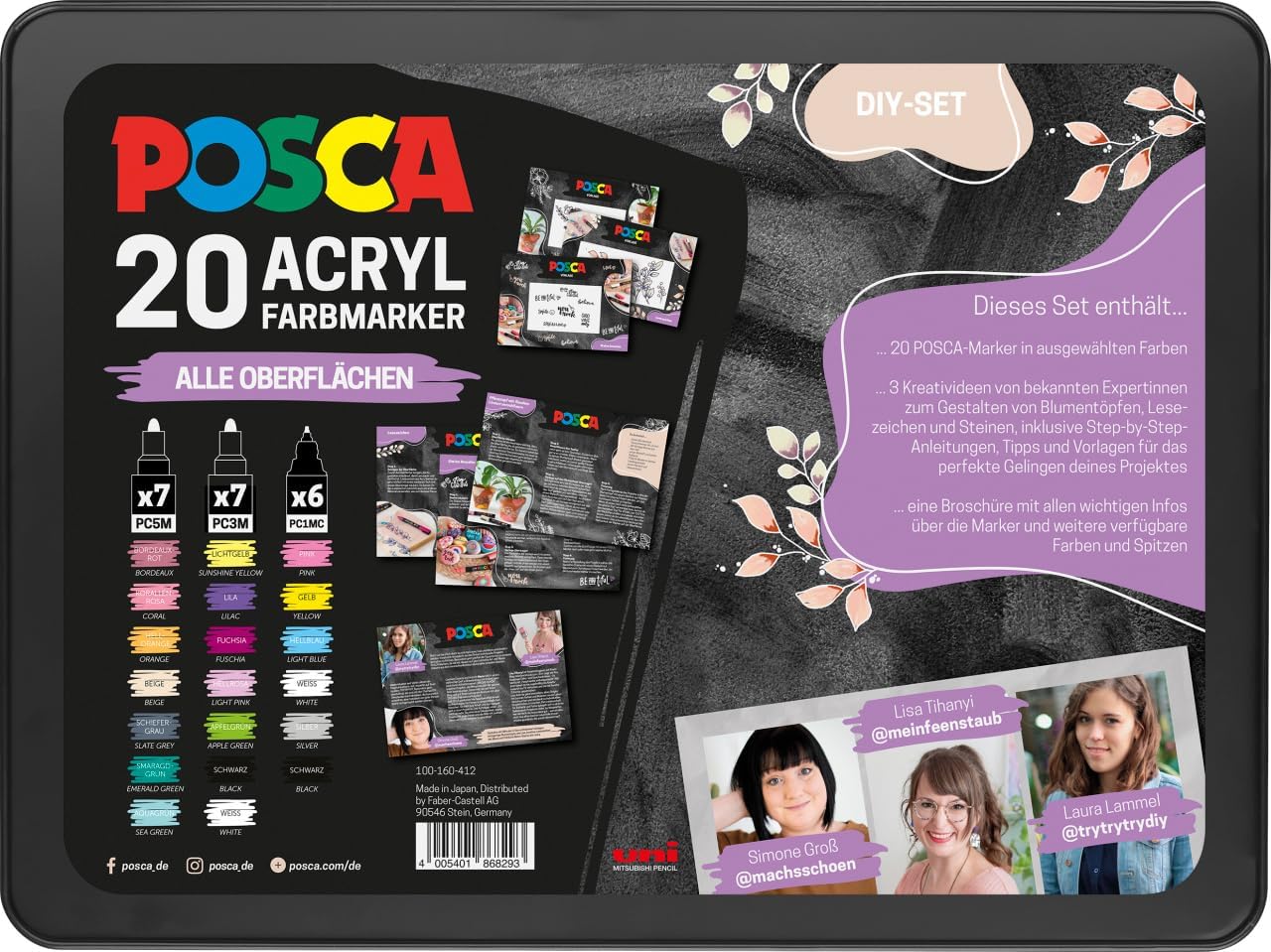 Marker Set, 20er Set DIY