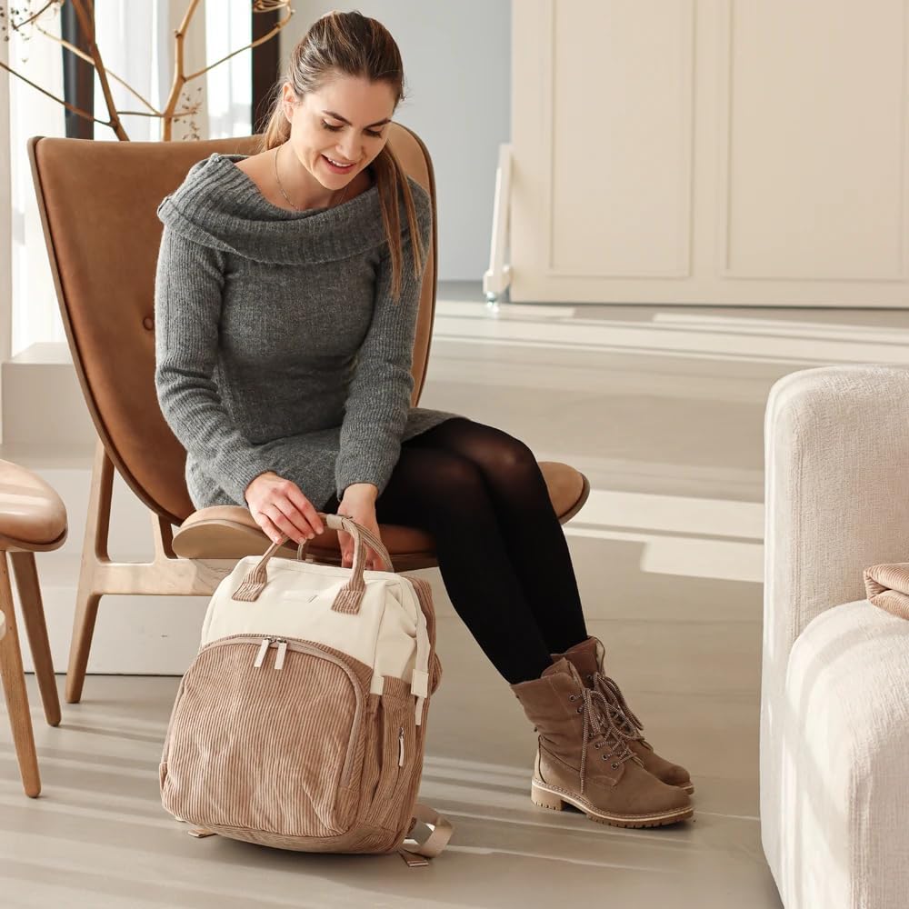 Wickelrucksack 29L mit Wickelunterlage & Laptopfach