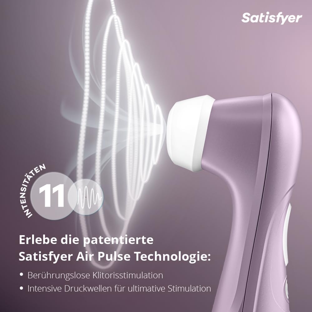 Pro 2 Vibrator für intensive Klitoris-Stimulation, Violett