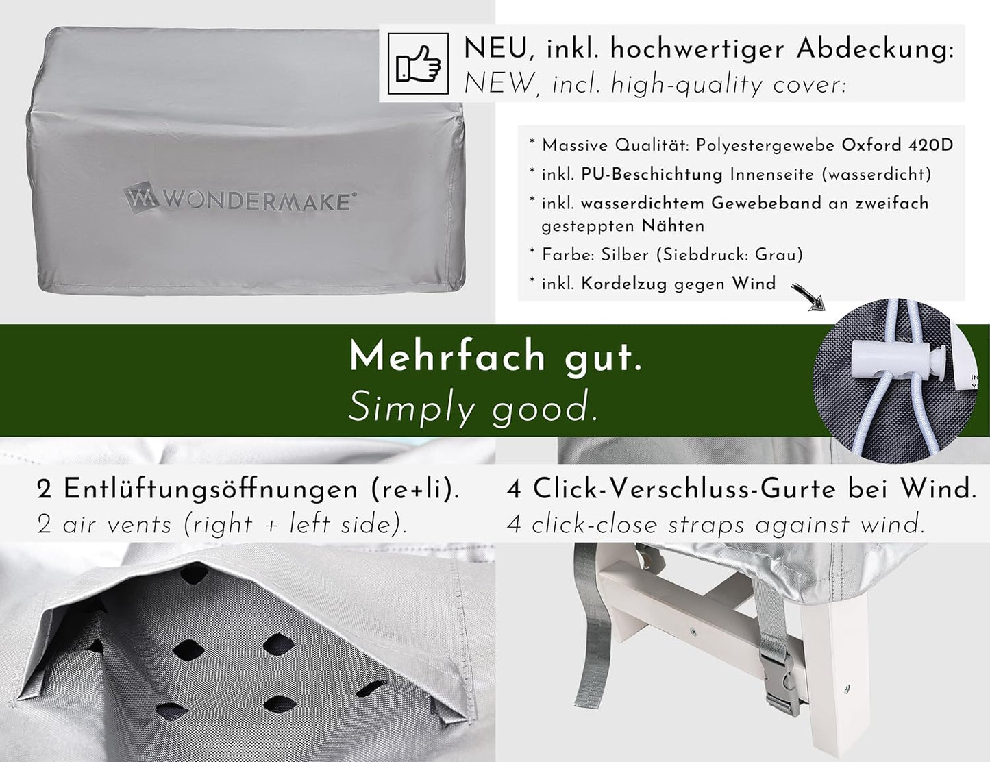 Design-Kinder-Gartenbank