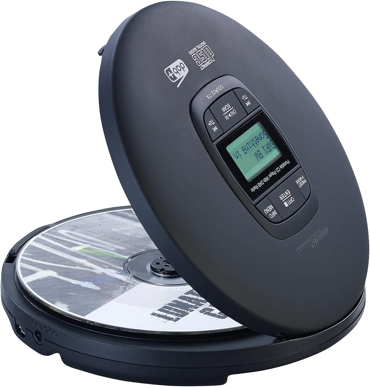 Tragbarer CD-Player mit DAB+ Radio und Bluetooth