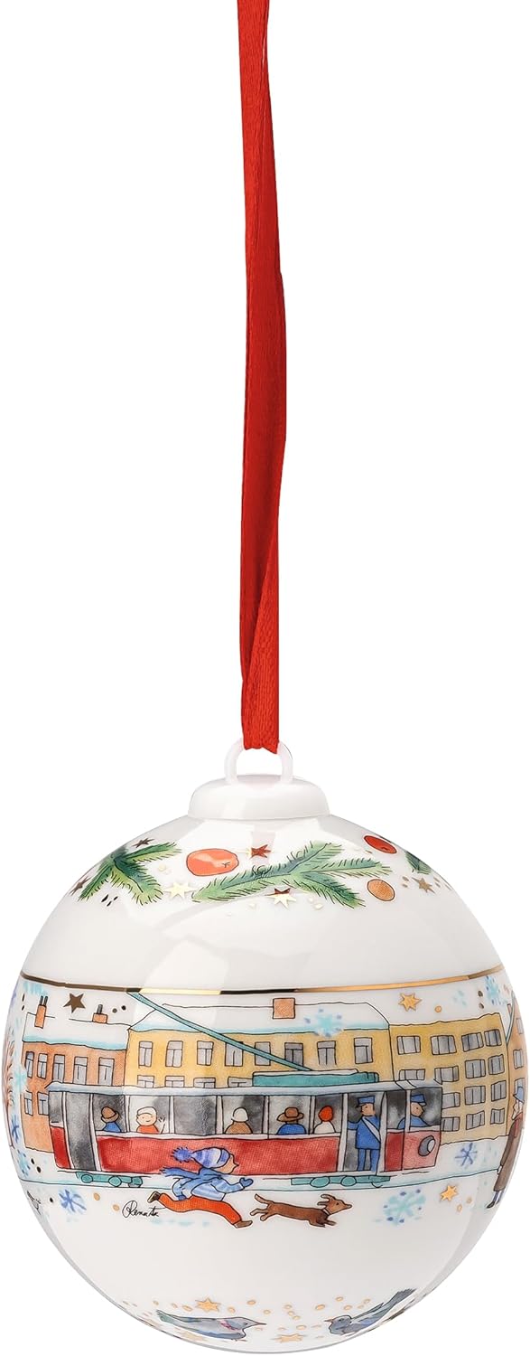 Porzellankugel Weihnachtsklänge